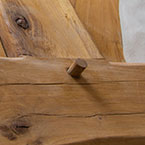 Oak A-frame dowel